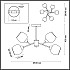 Потолочная люстра Odell 5650/6C