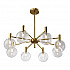 Подвесная люстра Crystal Lux Andres SP8 Bronze/Transparente