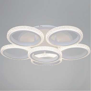 Потолочная люстра 06333-0.3-5+1A WH (RGB)