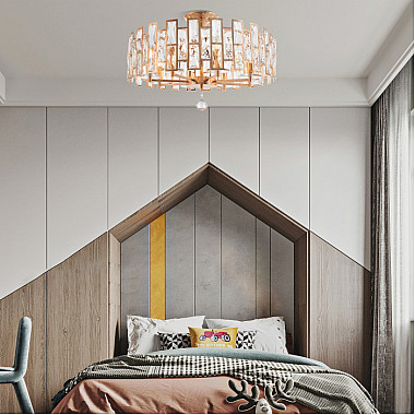 Потолочная люстра Sorrento-4209 374209/8/80/560 GD