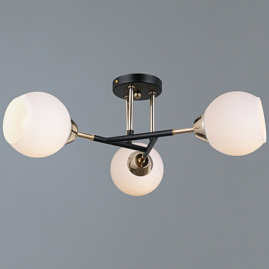 Потолочная люстра IL0689-3CSQ-24 BK FGD LIBRA