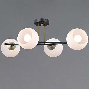 Потолочная люстра IL0798-4CSQ-25 BK AB TRENTO