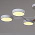 Потолочная люстра 03335-0.3-06 WH+WOOD