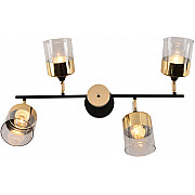 Потолочная люстра 01555-3.3-04B BK+FGD