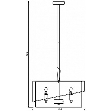 Потолочная люстра Earth FR5171PL-06BS