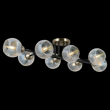 Потолочная люстра IL0395-8CSQ-79 BK AB