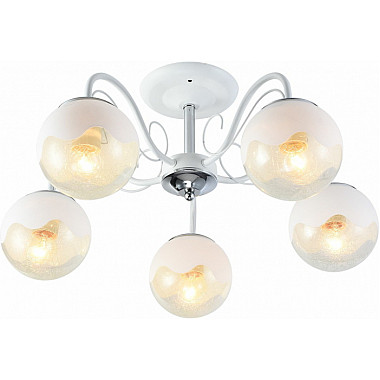 Потолочная люстра 01326-0.3-05 WH+CR