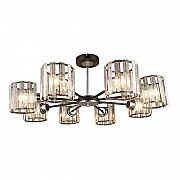 Потолочная люстра IMEX MD.4057-8-S BK+CH