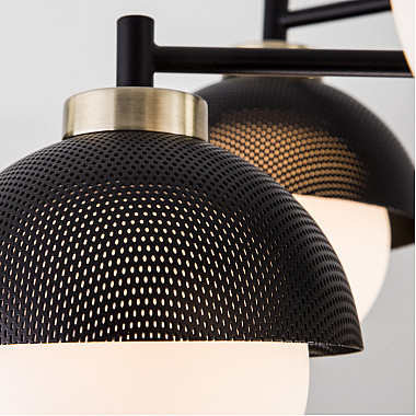 Потолочная люстра Nocciola 70106/8 черный Smart