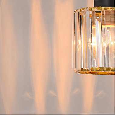 Потолочная люстра IL1305-8CPA-29 BK GD