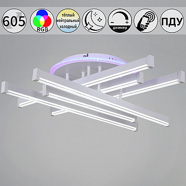 Потолочная люстра 01030-0.3-06 WT