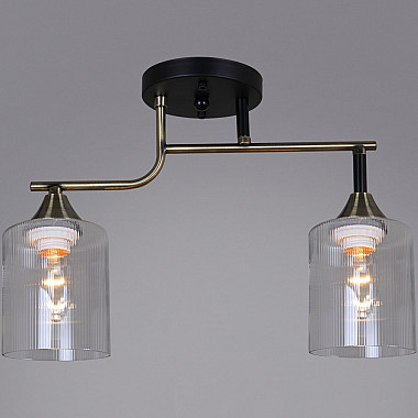 Потолочная люстра 02312-0.3-02 AB+BK