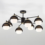 Потолочная люстра Nocciola 70106/8 черный Smart