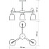 Потолочная люстра Volante 52447 2