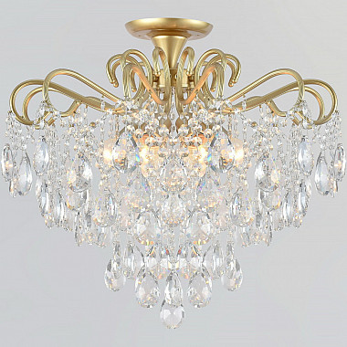 Потолочная люстра 04066-0.3-06 MATT GOLD+CR