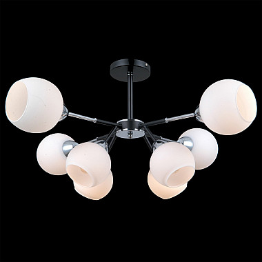 Потолочная люстра IL0715-8CSQ-24 BK CR LIBRA