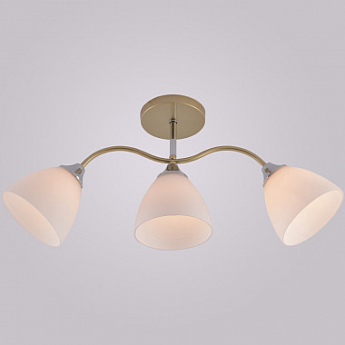 Потолочная люстра 01643-0.3-03 GOLD+CR