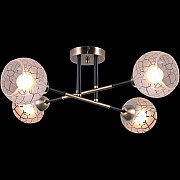 Потолочная люстра IL9573-4CSQ-79 BK AB