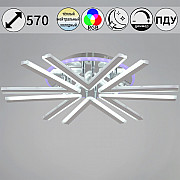 Потолочная люстра 09824-3.3-06C CR (RGB)