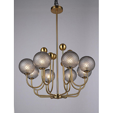 Подвесная люстра Elvan LU-7660/8-G9-GlCl