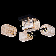 Потолочная люстра 72108-0.3-04 BK+FGD