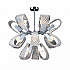 Потолочная люстра Lafleur MD.2375-15-S-CH+BK