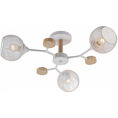 Потолочная люстра Maklen SF3385/3C-BK-WD