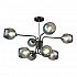 Потолочная люстра IMEX MD.3564-8-S BK+CH
