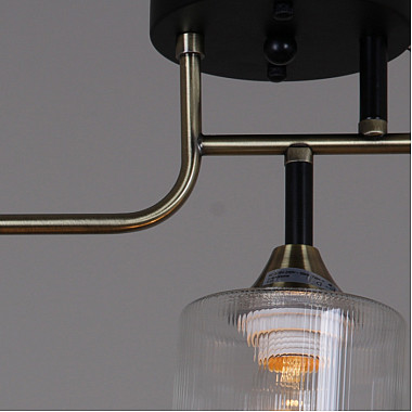 Потолочная люстра 02312-0.3-03 AB+BK