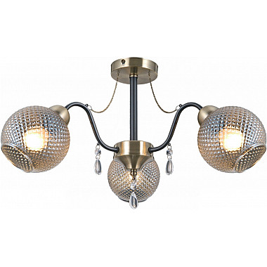 Потолочная люстра IL0432-3CSQ-29 AB BK