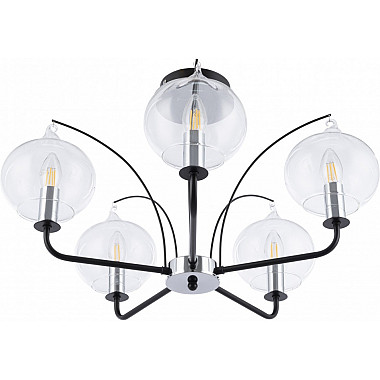 Потолочная люстра Napoli-321007 321007/5 BK.CR