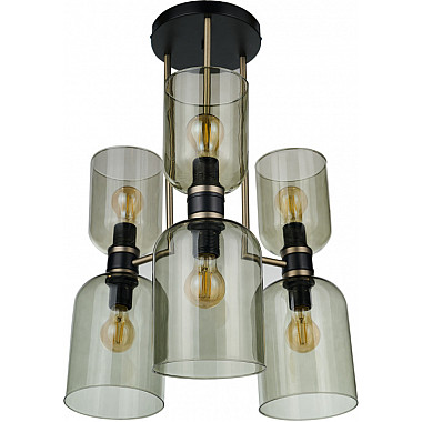 Потолочная люстра CHN901.03.AMB17.ABL-M67GC