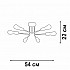 Потолочная люстра V3071-8/6PL