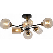 Потолочная люстра IL8243-6COU-79 BK GD