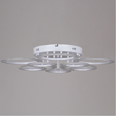 Потолочная люстра 09837-0.3-5+5A WH