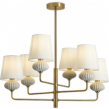 Потолочная люстра Ceramics FR2029PL-06BS