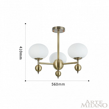 Потолочная люстра 270307/3 GD