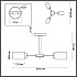 Потолочная люстра Dallin 5640/3C