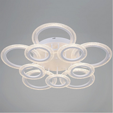 Потолочная люстра 09837-0.3-5+5A WH