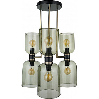 Потолочная люстра CHN901.03.AMB17.ABL-M67GC