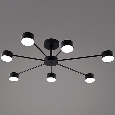 Потолочная люстра 03735-0.3-07 BK GX53