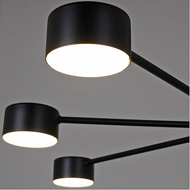 Потолочная люстра 03735-0.3-07 BK GX53