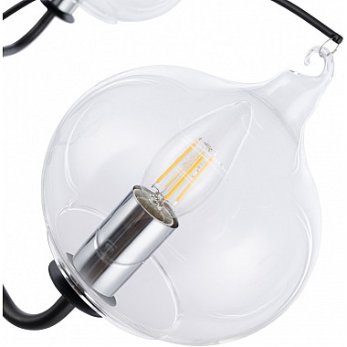 Потолочная люстра Napoli-321007 321007/5 BK.CR