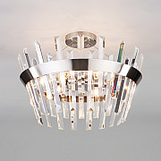 Потолочная люстра Steccato 10111/5 сатин-никель Smart