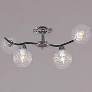 Потолочная люстра 07624-0.3-04 CR+BK