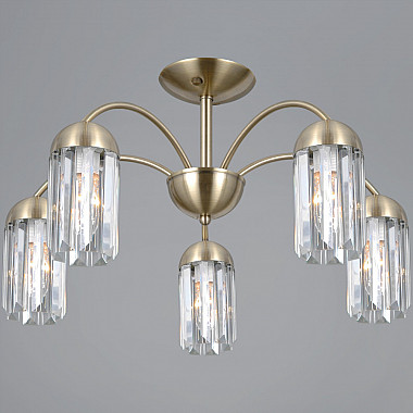 Потолочная люстра IL0599-5CSQ-24 AB LYRA