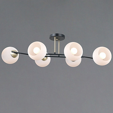 Потолочная люстра IL0798-6CSQ-25 BK AB TRENTO