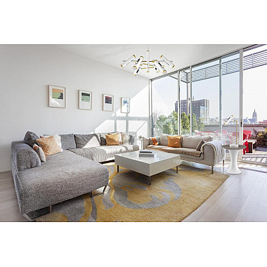 Подвесная светодиодная люстра Favourite Duplex 2323-12P