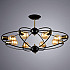 Потолочная люстра Arte Lamp Glasgow A1963PL-8BK