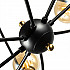 Потолочная люстра Arte Lamp Glasgow A1963PL-8BK